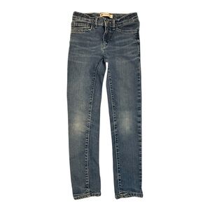 Levi's 710 Super Skinny Blue Jeans Girls Size 7  Adjustable waist